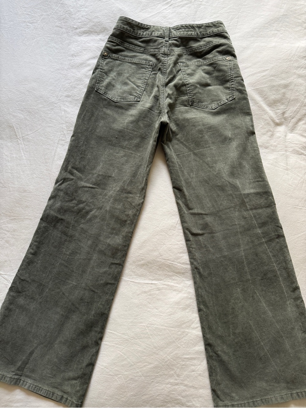 The Robbie Corduroy High-Rise Flare Jeans by Pilcro-Anthropologie - Picture 4 of 8